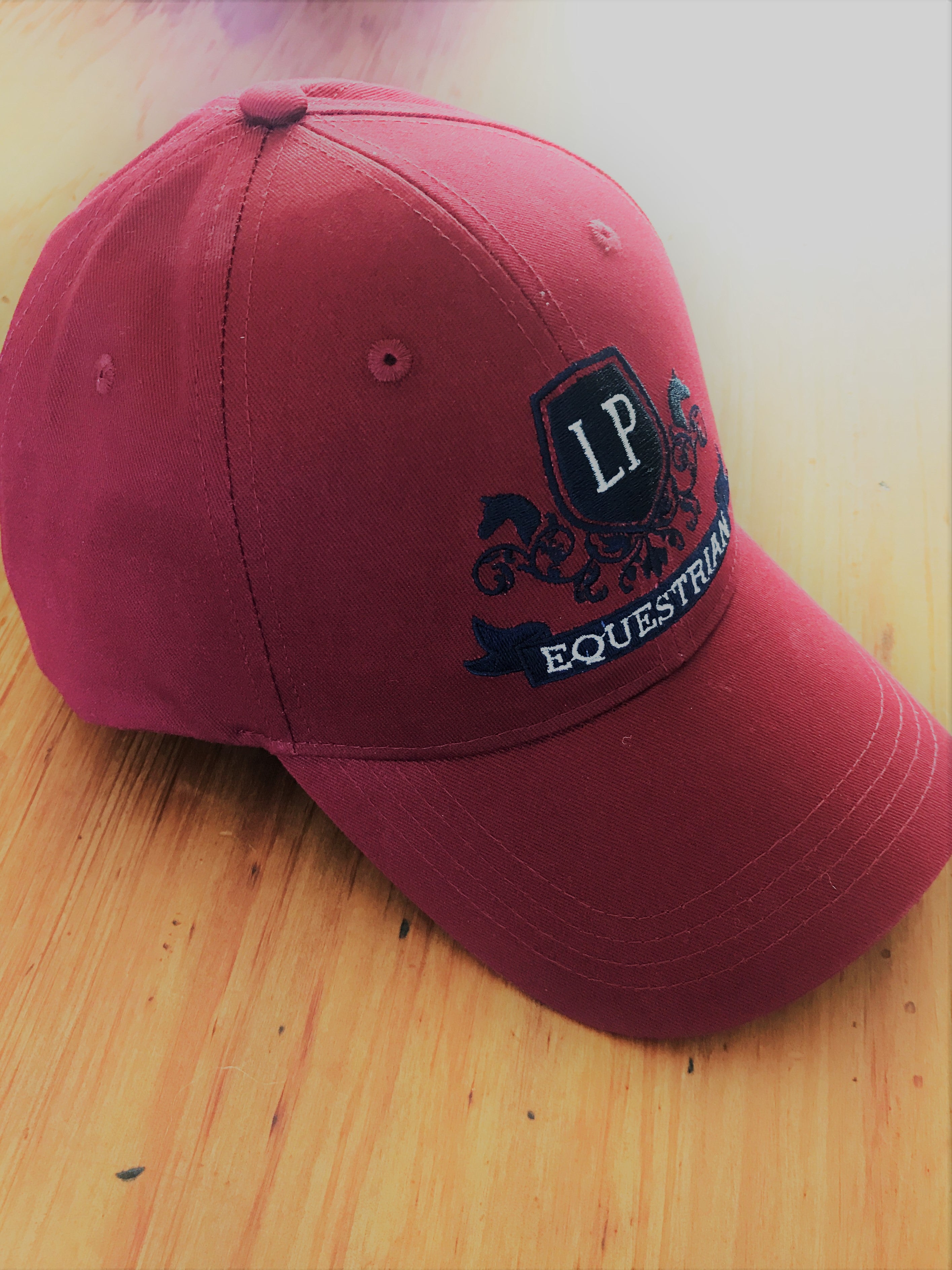 LP Horse Riding Cap (Velcros clasp)