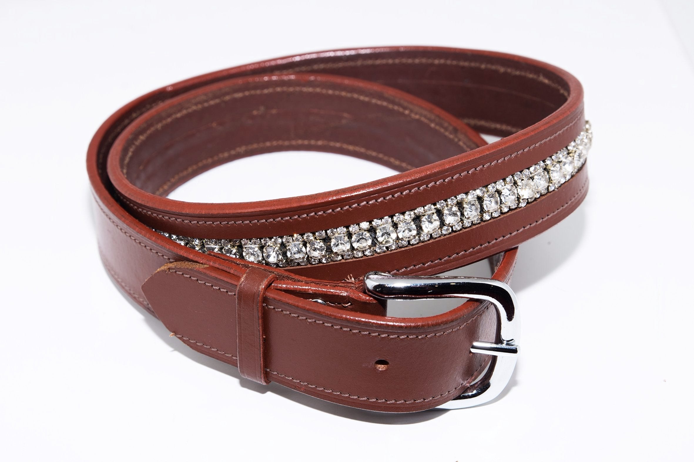 LP Leather Bling Belt