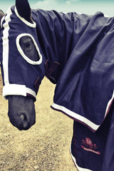 Equestrian Horse Product. Deluxe Show Rug and Hood Set