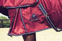 Equestrian Horse Product. Deluxe Show Rug and Hood Set