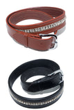 LP Leather Bling Belt